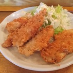 アジフライのアップ