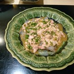 味あら井 - ハゲの肝ポン酢和え