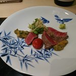 味あら井 - 和牛の炙り