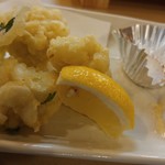 Yatai Zushi Tenri Eki Mae Cho - 白子の天ぷら