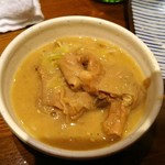 確か自慢のもつ煮込み♪