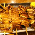 焼きとん 大国 - んんん～？♪ ※コリコリとてっぽうだと思っています