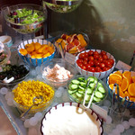 ドーミーイン姫路 - サラダコーナー。