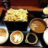 魚めし 竹亭 - 天重　2200円