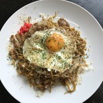 まるは - 焼きそば　肉玉