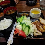 狩猟 - チキン塩焼き？定食