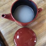 蕎麦切 ゆる里 - 蕎麦湯