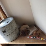 蕎麦切 ゆる里 - 玄関先の飾り付け