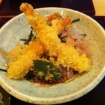 手打ち蕎麦・うどん 彩め - 海老天おろしそば　1,150円
