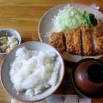 とんかつ幸楽 - 料理写真:ミルフィーユかつ定食。