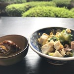 ステーキの店徳庵 - バイ貝・ゴーヤチャンプルー