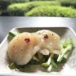 ステーキの店徳庵 - ホタテのカルパッチョ