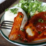 アストラル ランプ - 濃厚！厚切りポークチャップライスセット（大盛無料）　1000円