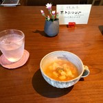 ジャム cafe 可鈴 - 根菜のスープ