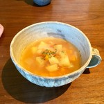 ジャム cafe 可鈴 - 根菜のスープ