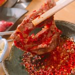 成吉思汗だるま - タレにつけて！