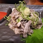 明日の元気製作酒場 ホルモン串 てんぐ屋 - 新鮮せんまい刺し