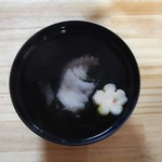 海さくら - お吸い物。