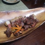 かたつむり - 猪　ロース炭焼き