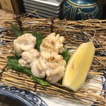 双葉寿司 - 白子の塩焼き
