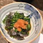双葉寿司 - 鯛皮ポン酢