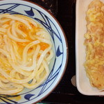丸亀製麺 - 釜玉・ちくわ天