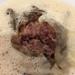 サラマンジェ ド ヨシノ - キノコもたっぷり入っています