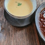 cafe wasugazen  - コーンスープ、濃厚！！！！