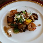 Chez よしだ - きのこのソテー　サラダ仕立て