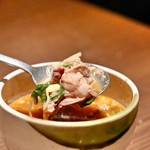 焼肉 大河 - テールスープ