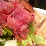 76377643 - アボカド生ハムバーガー