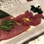 鍛冶屋 文蔵 - ぶっかきマグロの中落ち