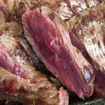 ろーいん - 2017.8.18  ろーいんステーキ〜たまらんこのレア感(o^^o)