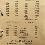 ろーいん - 2017.8.18  ステーキメニュー