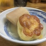 関東煮 きくや - 梅焼きとだいこん