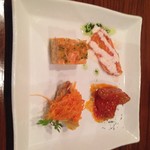 アヒージョとパスタ  - 