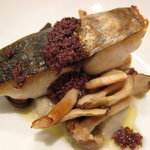 レストラン　ミツヤマ - 鰆のソテー、ブラックオリーブのソース