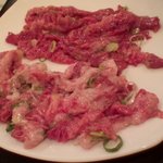 たんざく・あご肉