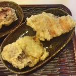 うどん 丸香 - かしわ天