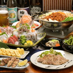 一膳飯屋 八起 - 2017～18年、八起の宴会メニュー。