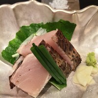 銀座 よし澤 - 鰆の藁焼き