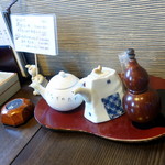 うなぎ亭 友栄 - うなぎのたれ、醤油、山椒