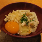 高太郎 - 釜玉バターうどん1