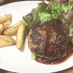 藤堂高虎ふるさと館 和の家 - 近江牛ハンバーグ！