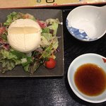 夢庵 - 豆腐のサラダ