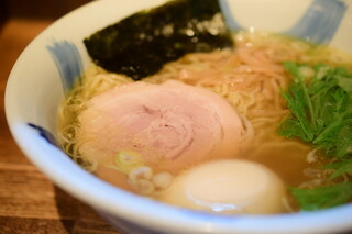 Ikina Isshou - 塩ラーメン＠税込720円＋味玉子＠税込100円