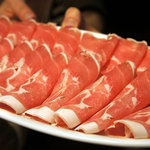 彩食健美 くり田 - ラムしゃぶ。