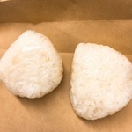 御料理 宮坂 - お土産のおにぎり