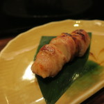 銀座 いっぱし - 新生姜の豚バラ巻き2