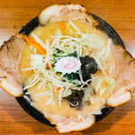 麺屋ばやし - 「味噌チャーシュー麺」（2017.10）